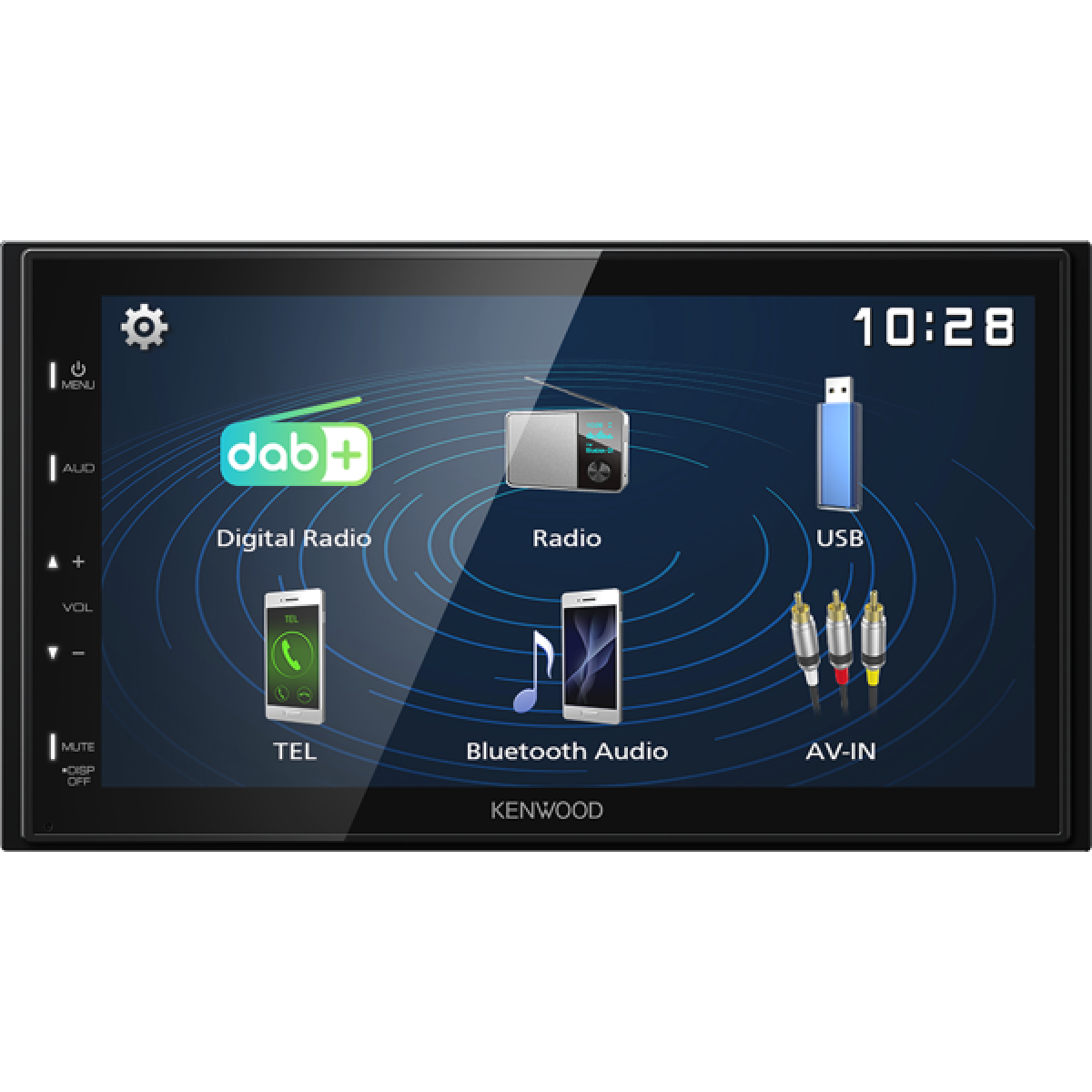 KENWOOD MULTIMEDIA 6.8" DAB DMX129DAB