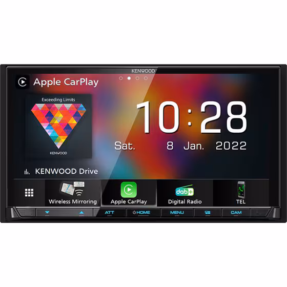 KENWOOD MULTIMEDIA 7" DAB DMX8021DABS