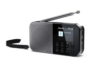SHARP OSAKA Pocket/Handheld Portable Digital Radio - Storm Grey DR-P520(GY)