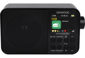 KENWOOD PORTABLE DAB/BT BLACK CR-M30DAB-B