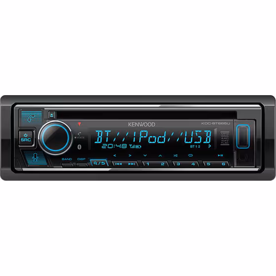 KENWOOD RADIO-CD/USB/BT 2pre-out(2.5V) KDCBT665U