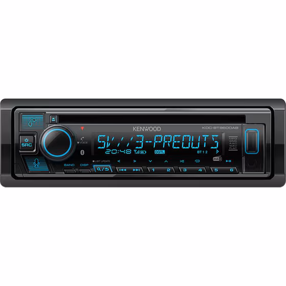 KENWOOD RADIO-CD/USB/BT/DAB 3pre-out(5V) KDCBT960DAB