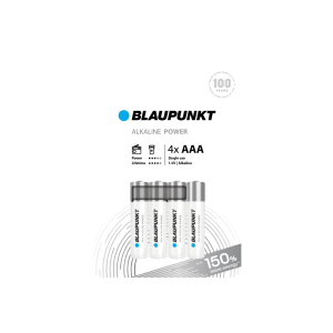 BLAUPUNKT ΜΠΑΤΑΡΙΑ  LR03 AAA ALKALINE POWER (4TEM) 150% MORE ENERGY