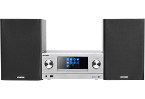 KENWOOD SMART MICRO HI-FI SYSTEM DAB SILVER M-9000S-S