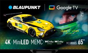 BLAUPUNKT 65" MINI LED 4K ULTRA HD,GOOGLE TV,DOLBY ATMOS 65MCG8000S