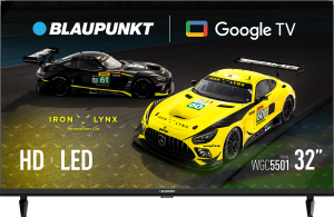 BLAUPUNKT 32" HD Google TV, Dled, Dolby audio 32WGC5501S