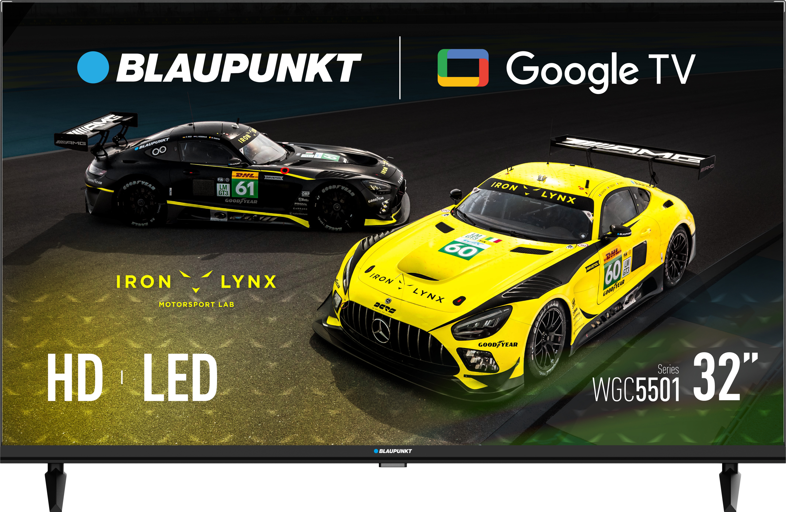 BLAUPUNKT 32" HD Google TV, Dled, Dolby audio 32WGC5501S