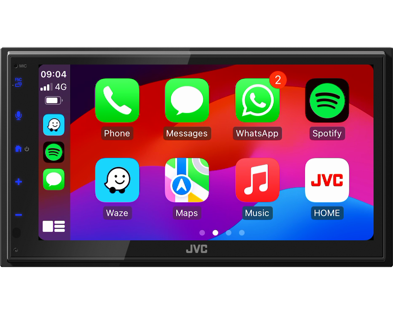 JVC KW-M593BT ANDROID AUTO APPLE CAR PLAY 2 DIN - Image 7