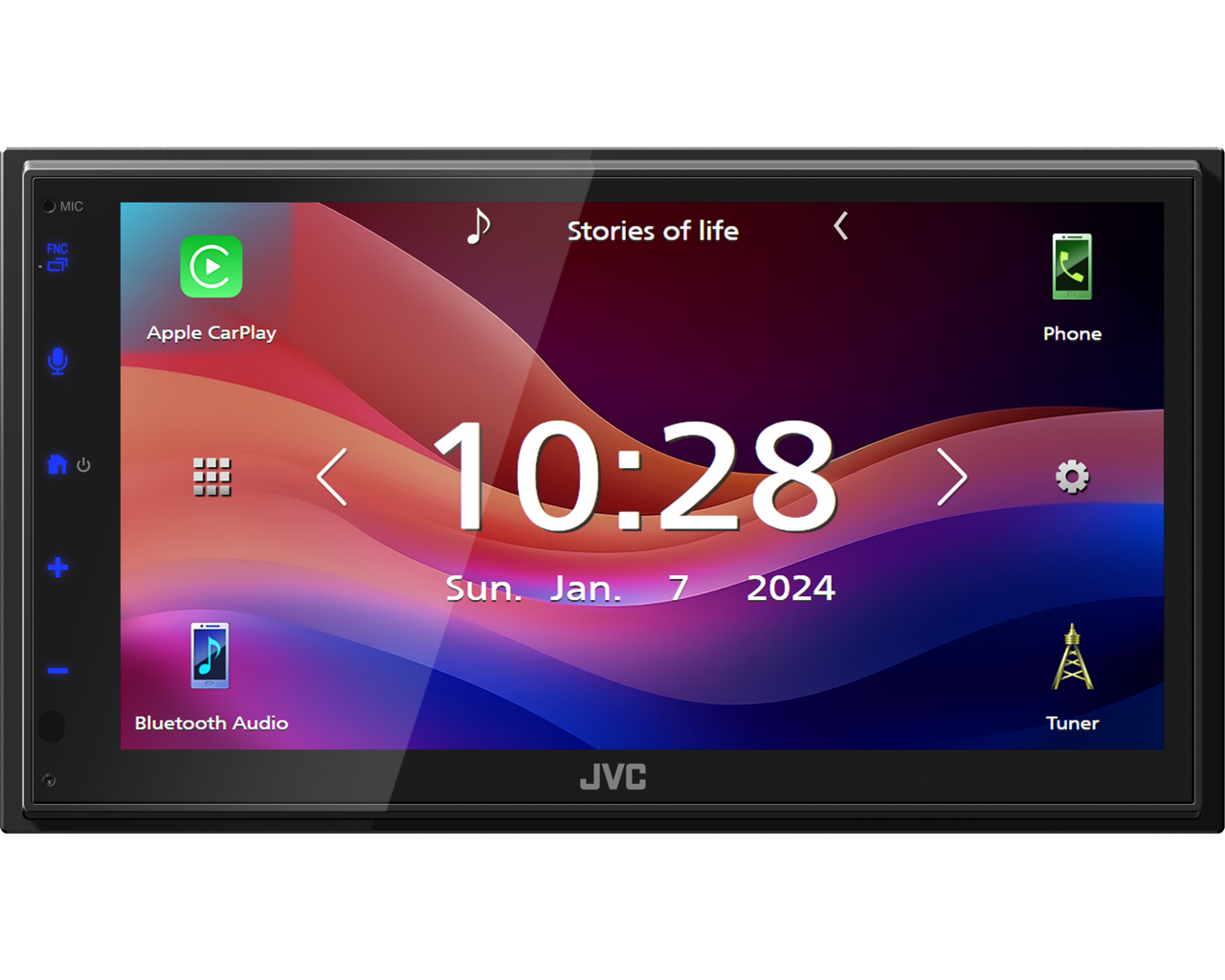 JVC KW-M593BT ANDROID AUTO APPLE CAR PLAY 2 DIN - Image 5