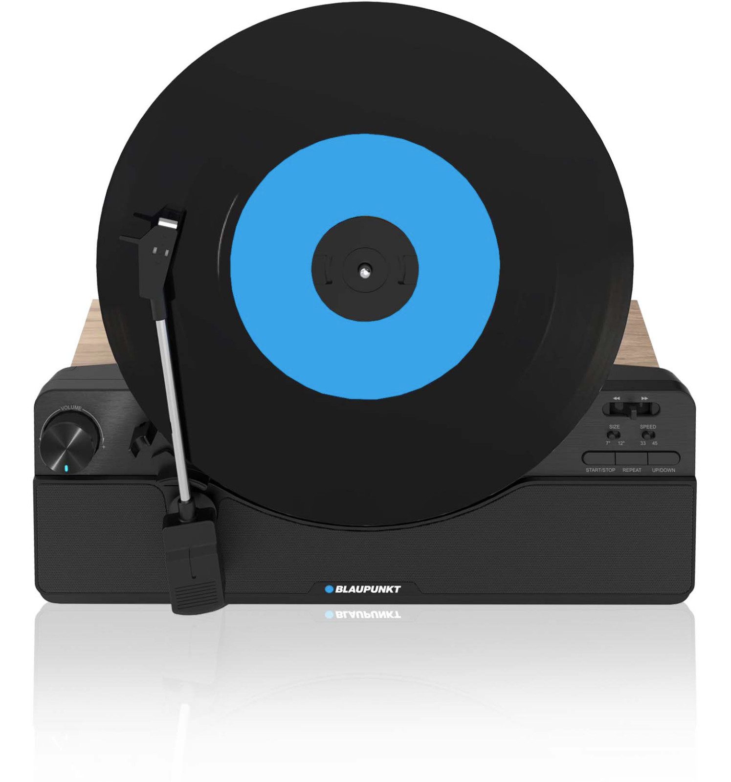 BLAUPUNKT VERTICAL TURNABLE ΠΙΚΑΠ VT100BK - Image 2