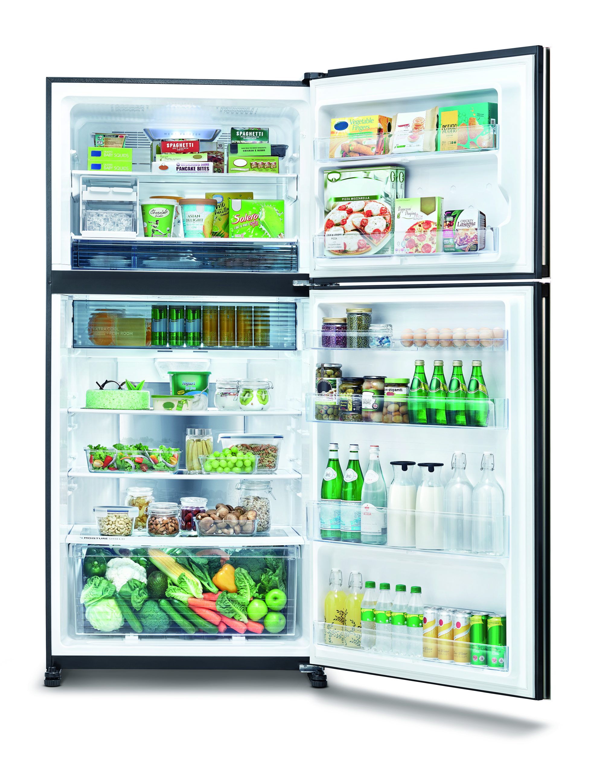SHARP ΨΥΓΕΙΟ ΔΙΠΟΡΤΟ ΜΑΥΡΟ NO FROST 604lt SJ-YG740GBK - Image 3